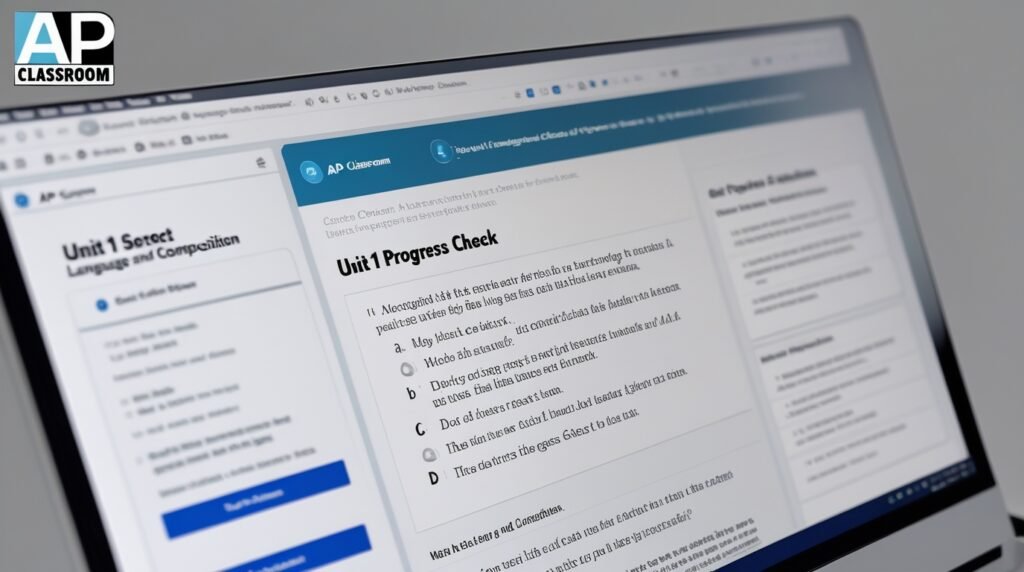 AP Classroom Unit 1 Progress Check MCQ Answers Ap Lang