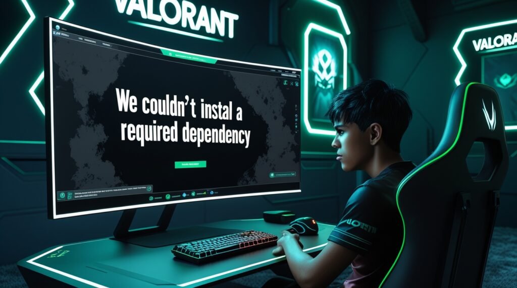 Valorant We Couldn't Install a Required Dependency