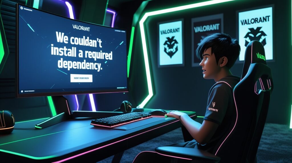Valorant We Couldn't Install a Required Dependency