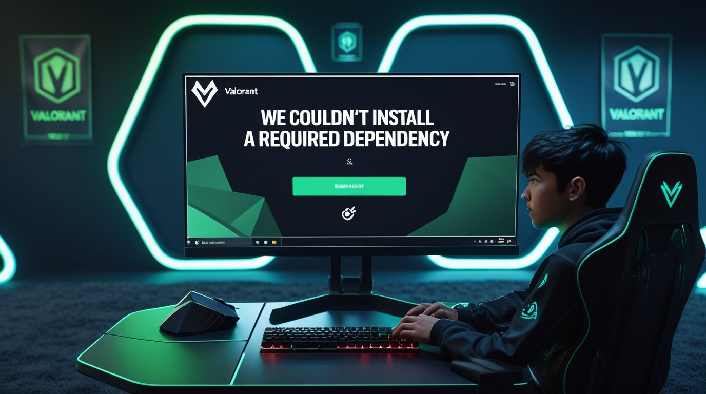 Valorant We Couldn't Install a Required Dependency