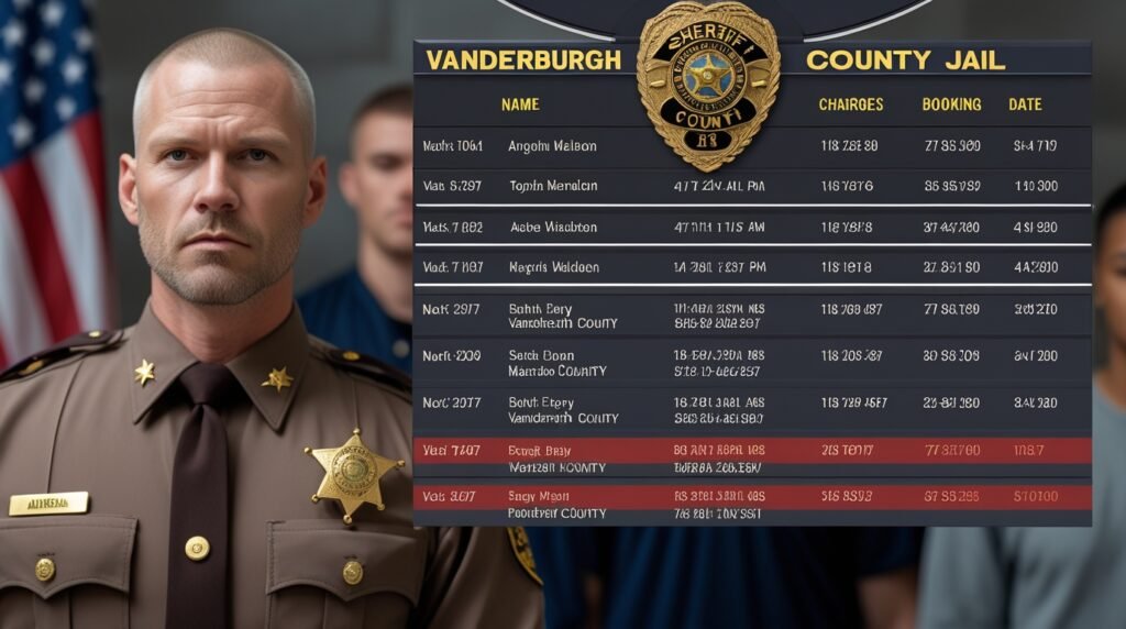Vanderburgh County Jail Recent Bookings
