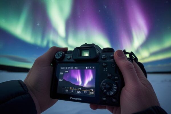 DMC FZ300 Setting for Shutter Speed for Northern Lights