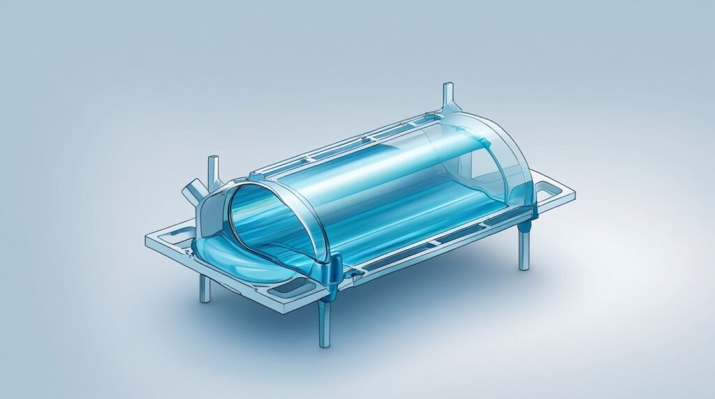 a simcell with a water permeable membrane