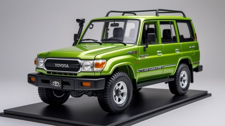Paudi Model 1/18 Scale Green 2005 Toyota Land Cruiser LC100: The Ultimate Collector’s Item