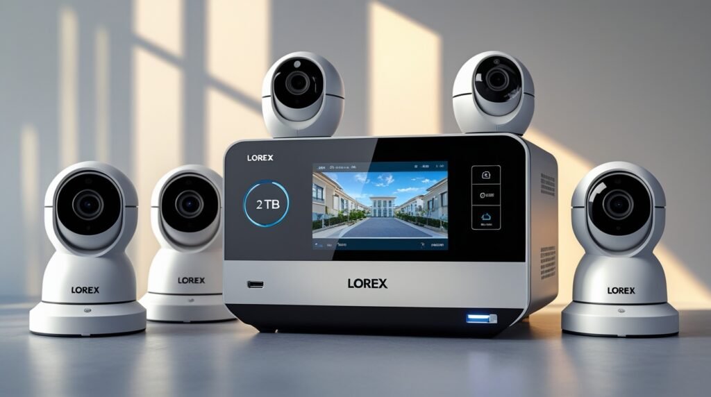 Lorex Classic 2TB NVR w/ 6x 4K Turret Cameras
