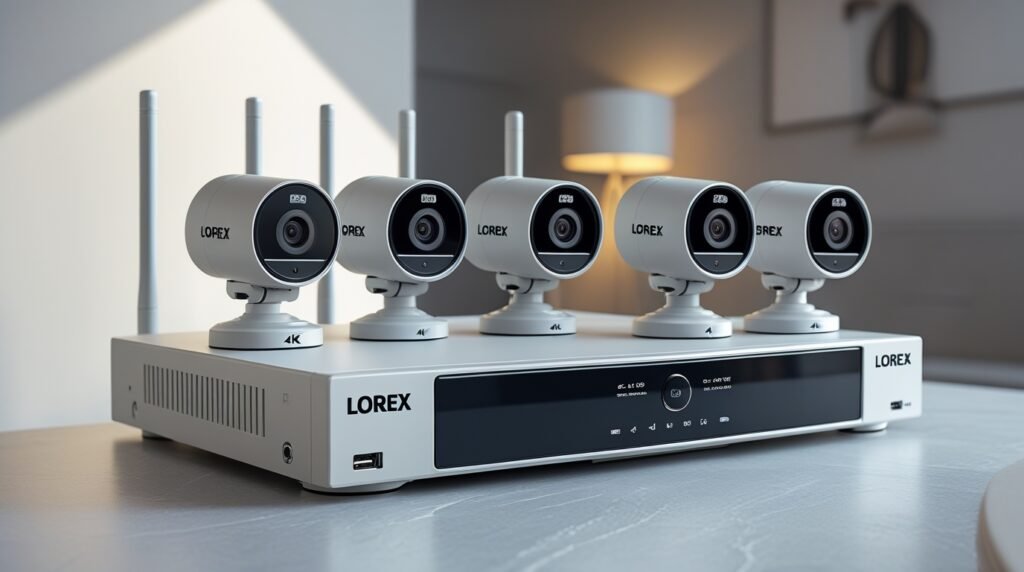 Lorex Classic 2TB NVR w/ 6x 4K Turret Cameras