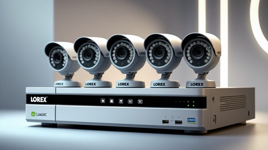 Lorex Classic 2TB NVR w/ 6x 4K Turret Cameras